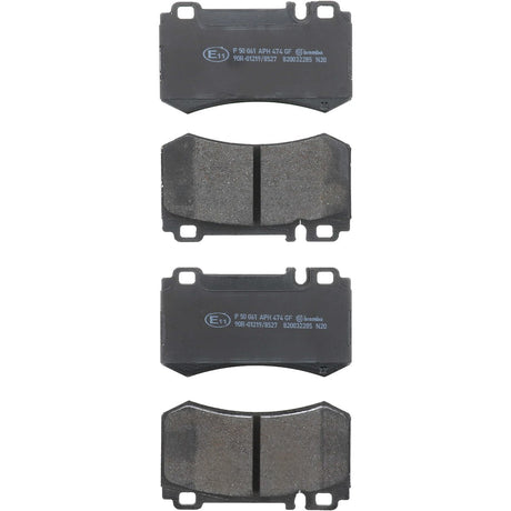 Brembo P50061 Brake Pad||p50061_Kit.Jpg||85||brmp50061||1753407