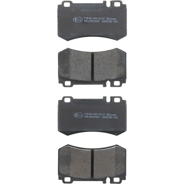 Brembo P50061 Brake Pad||p50061_Kit.Jpg||85||brmp50061||1753407
