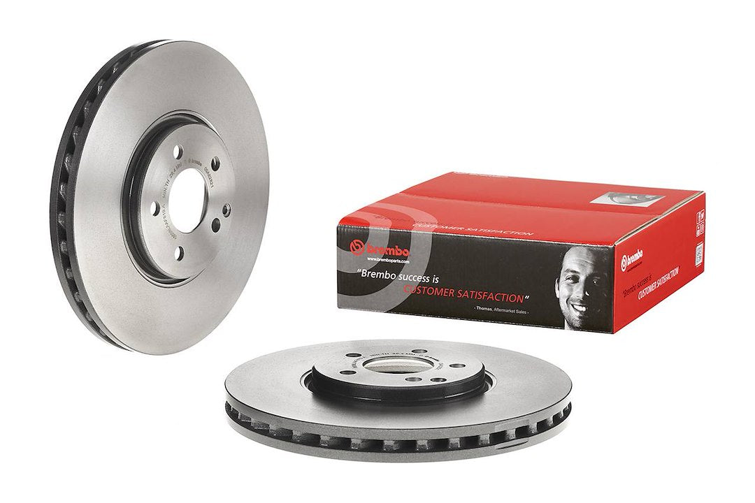 Product of Brembo 09A82821C02 Vented 1 Piece Brake Rotor 