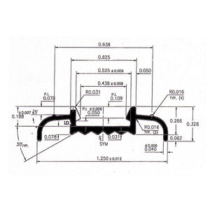 Ap Products 021-56403-16 Trim Molding||021-564_Mill_2.Jpg||87||a1w0215640316||1766662