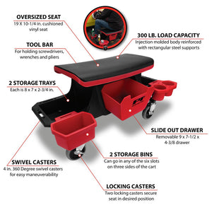 Performance Tool W85035 Mechanic Stool||w85035_R2.Jpg||94||ptlw85035||1623613