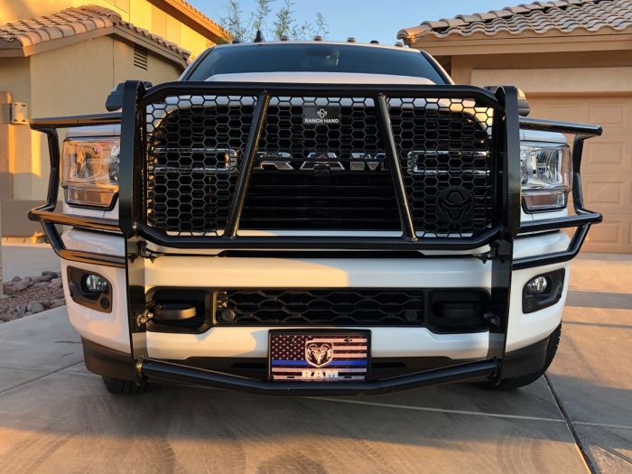 Product of Ranch Hand GGD191BL1C Grille Guard Black 
