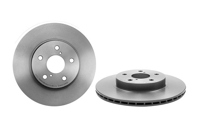 Product of Brembo 09722511C02 Vented 1 Piece Brake Rotor 