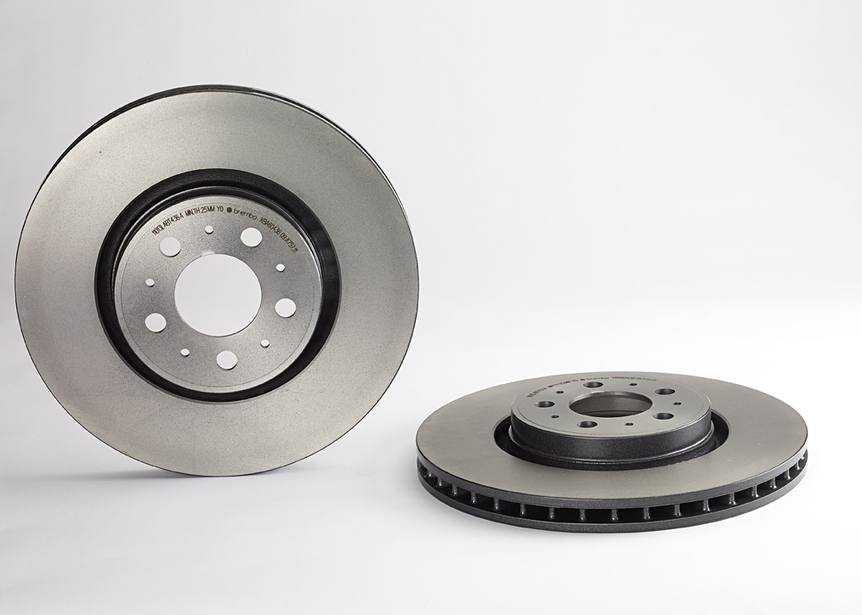 Product of Brembo 09A75711C02 Vented 1 Piece Brake Rotor 