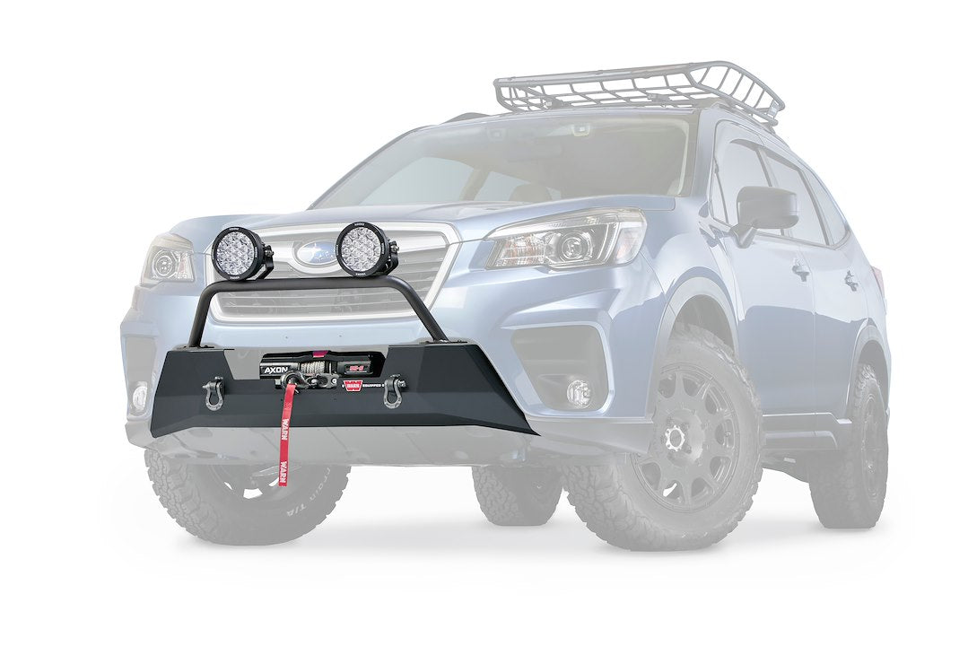 Product of Warn 106236 Grille Guard 1-Piece Black Powder Coated 