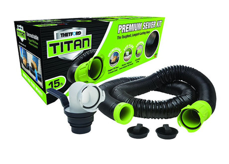 Product of Thetford 17858 15 Feet Black Sewer Hose Yes 