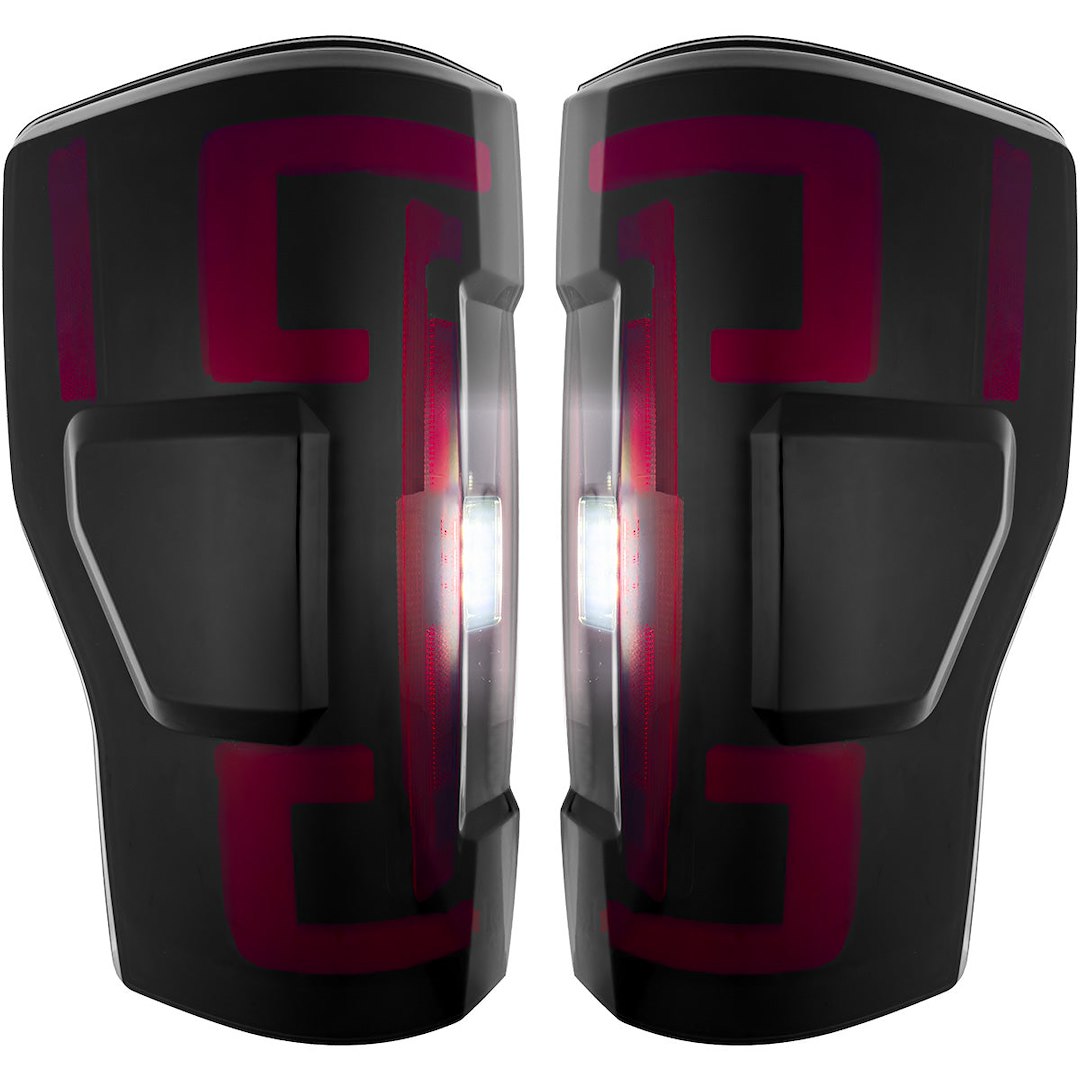 Product of Recon Accessories 264399BK Tail Light Assembly 