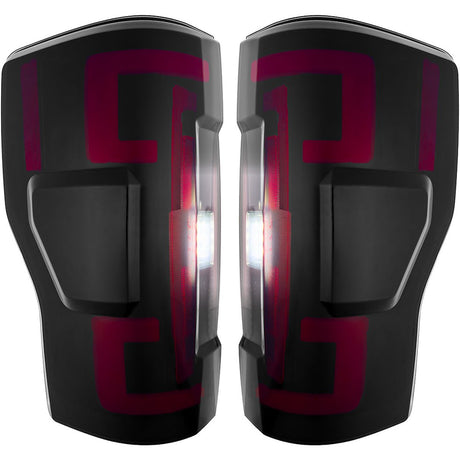 Product of Recon Accessories 264399BK Tail Light Assembly 