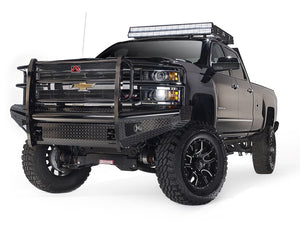 Product of Fab Fours CH05-S1360-1 Black Steel Steel Gloss Powder Coated Bumper 
