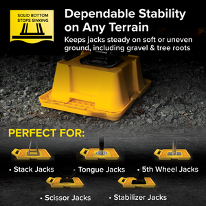 Camco 44540 Trailer Stabilizer Jack Stand Pad||44540_15.Png||95||c1w44540||2240782