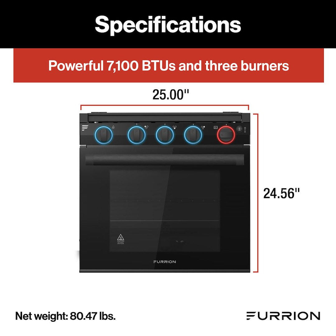 Product of Furrion Llc F1s21l03a-Bl Stove