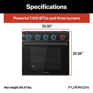 Product of Furrion Llc F1s21l03a-Bl Stove