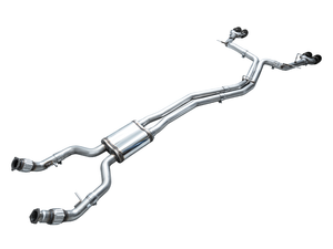 Product of AWE Tuning 3020-43109 Track Edition Cat-Back System Dual Exhaust System Kit 