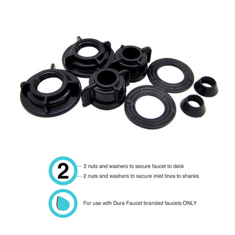 Dura Faucet Df-Rk100 Faucet Mounting Hardware||df-Rk100-Bk.Jpg||86||d6udfrk100||1363932
