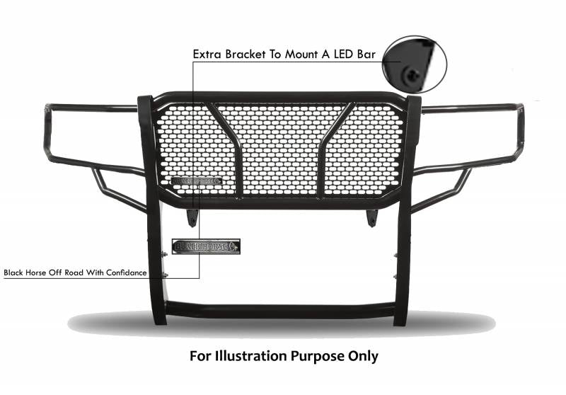 Black Horse Offroad Ru-Dosp19-B Grille Guard||ru-Dosp19-B_1.Jpg||85||blkrudosp19b||1647921
