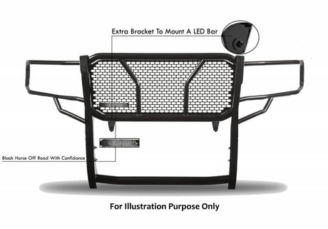 Black Horse Offroad Ru-Dosp19-B Grille Guard||ru-Dosp19-B_1.Jpg||85||blkrudosp19b||1647921