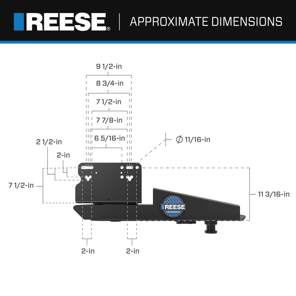 Product of Reese 69220  Fifth Wheel Trailer Hitch Pin Box 