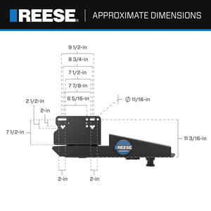 Product of Reese 69220  Fifth Wheel Trailer Hitch Pin Box 