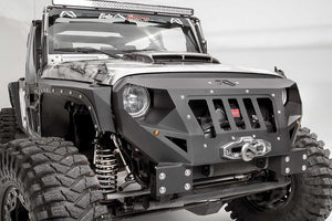 Product of Fab Fours GR1000-1 Grumper Steel Powder Coated Bumper 