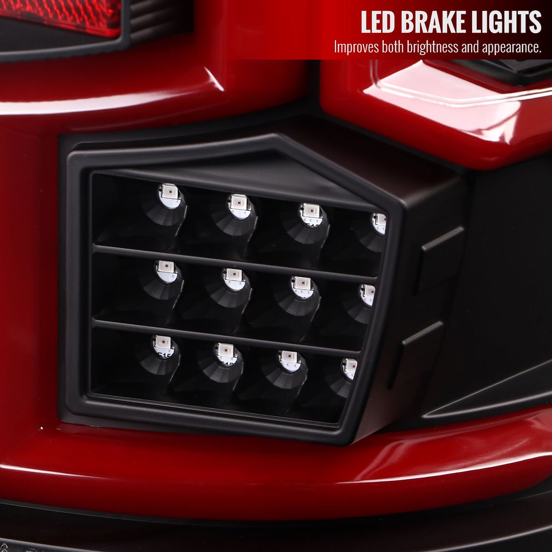Product of Spec-D Tuning LT-RAM1925JRLD-SQ-TM Tail Light Assembly 