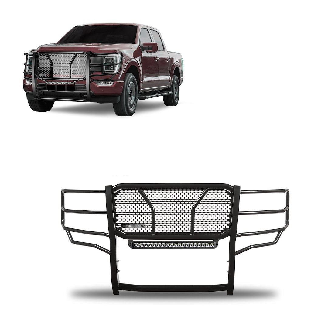 Product of Black Horse Offroad RU-FOF116-B-K2 Grille Guard  