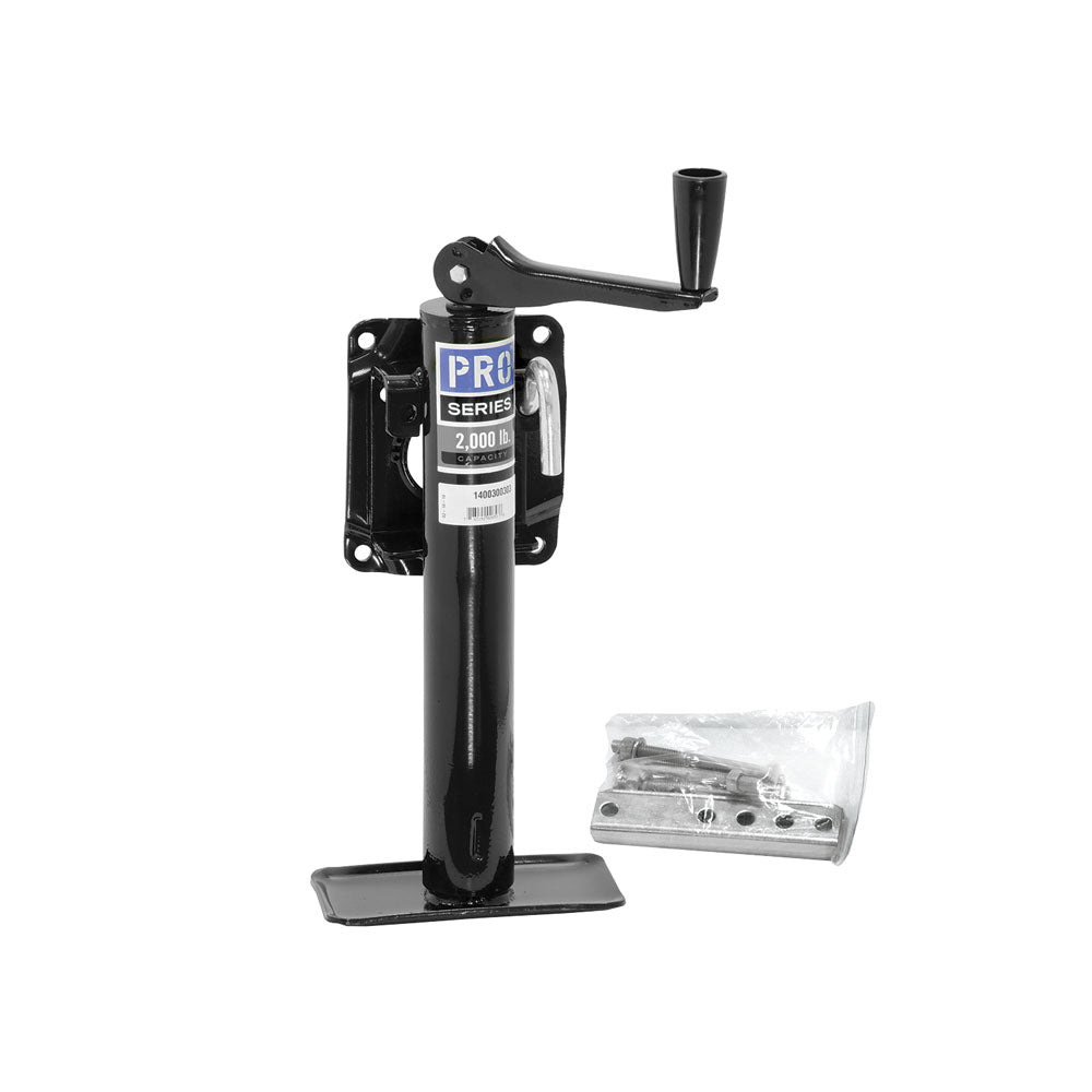 Product of Pro Series Hitch 1400300303 2000 Pound Manual Trailer Tongue Jack 