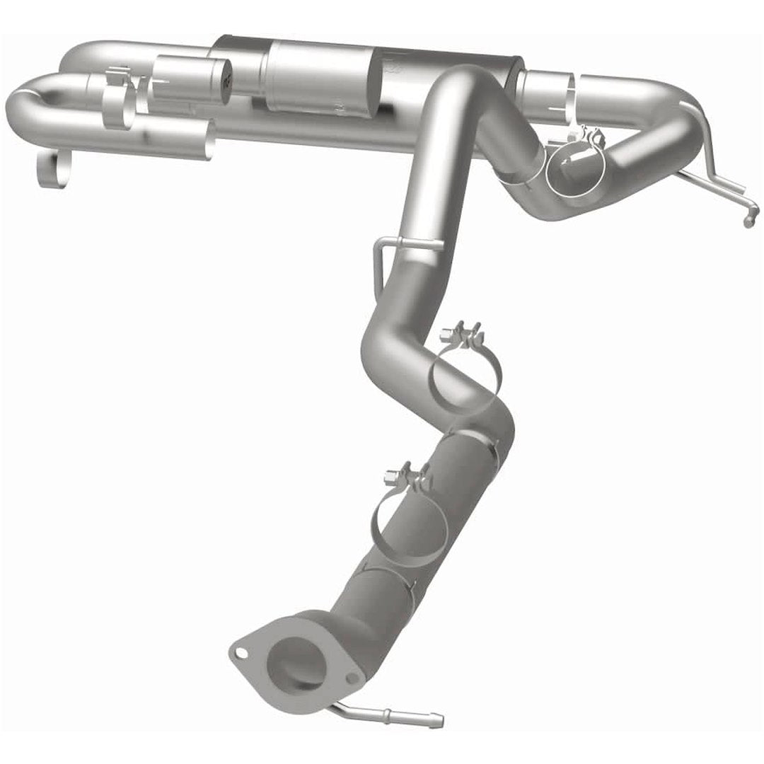 Product of Magnaflow Performance 19559 Overland Series Cat-Back System Single Exhaust System Kit 