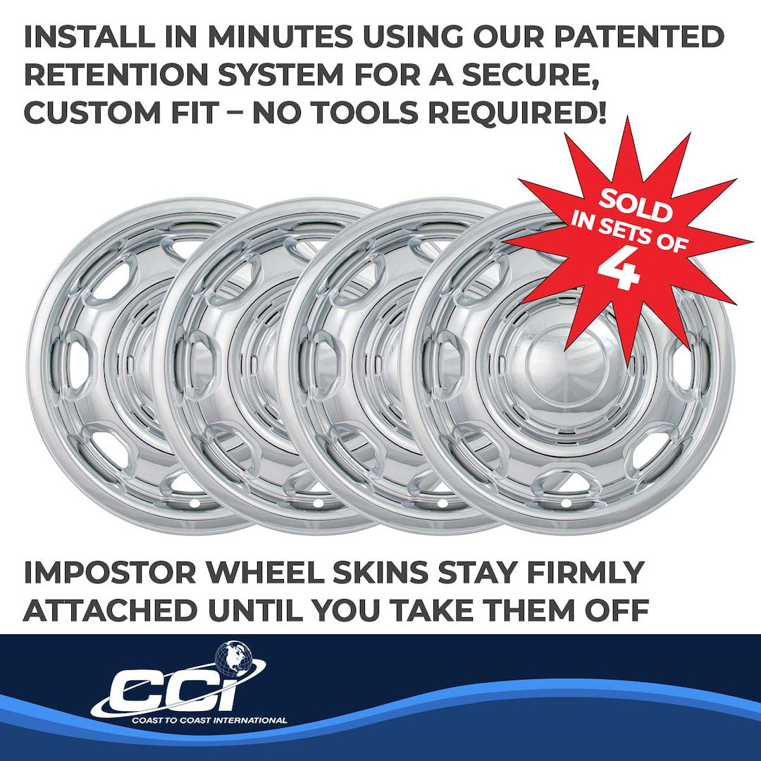 Product of Coast To Coast IWCIMP80X Silver Set Of 4 