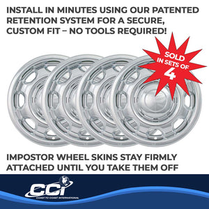 Product of Coast To Coast IWCIMP80X Silver Set Of 4 