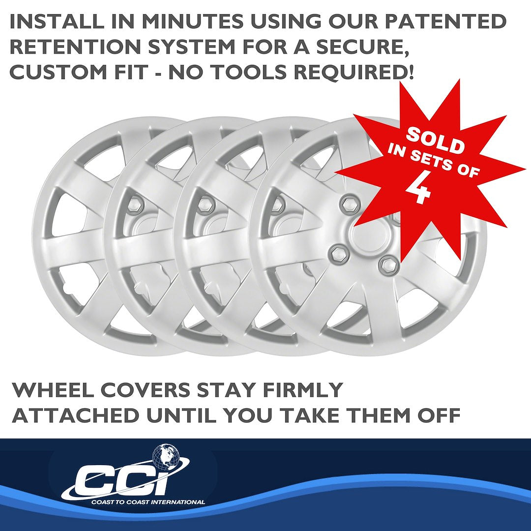 Product of Coast To Coast IWC40814S Silver Set Of 4 