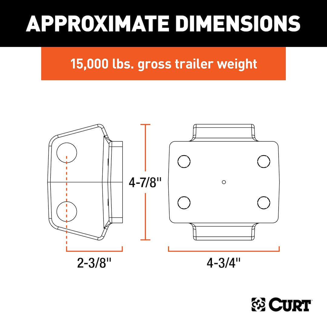 Curt 45950 Pintle Hook Mounting Plate||45950_3008x1990_Ca.Jpg||86||c9345950||1710290