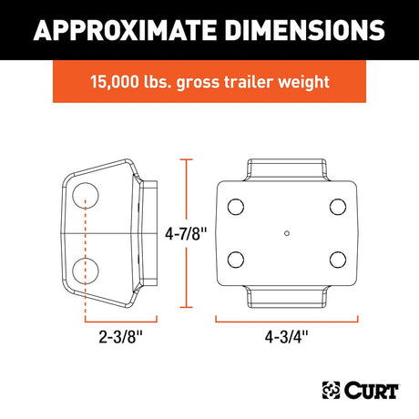Curt 45950 Pintle Hook Mounting Plate||45950_3008x1990_Ca.Jpg||86||c9345950||1710290
