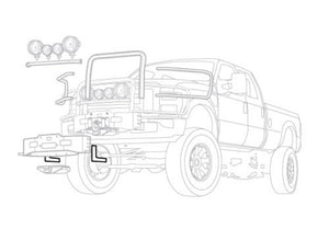 Product of Warn 103008 Winch Mount Installation Kit