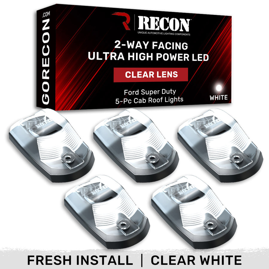 Recon Accessories 264342clhpwh Roof Marker Light||264342clhpwh_5.Jpg||90||r894342clhpwh||2258786