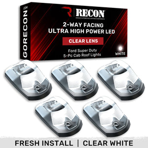 Recon Accessories 264342clhpwh Roof Marker Light||264342clhpwh_5.Jpg||90||r894342clhpwh||2258786