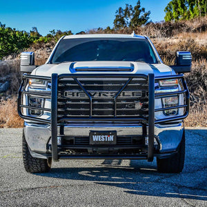 Product of Westin Automotive 57-3995 Grille Guard 1-Piece Black Powder Coated 