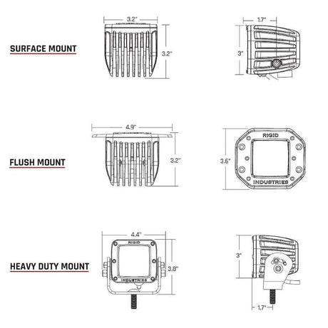 Product of Rigid Lighting 202513 Driving/ Fog Light 