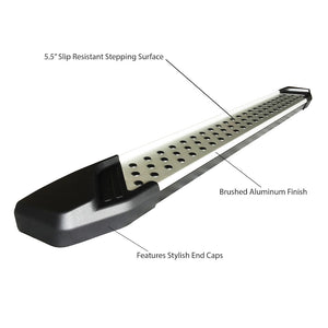 Product of Black Horse Offroad VO-HOPI09 Vortex Running Board 