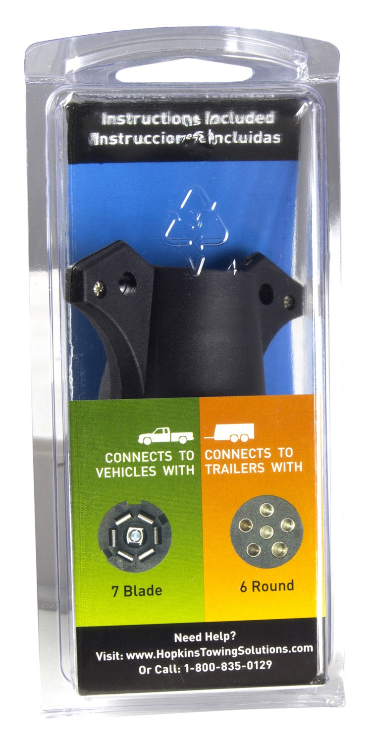 Hopkins Mfg 47545 Trailer Wiring Connector Adapter||||93||h2247545||2021813