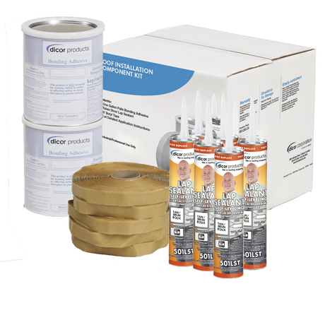 Dicor Corp. 401-Ck-T Roof Installation Kit||401-Ck-T.Png||85||d6j401ckt||1609336