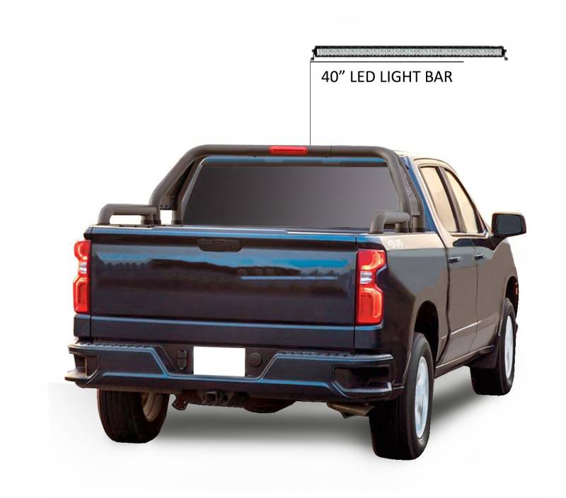 Black Horse Offroad Glrb-01b-Kit Truck Bed Bar||glrb-01b-Kit_6.Jpeg||90||blkglrb01bkit||2238511