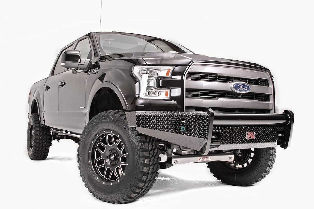 Product of Fab Fours FF09-K1961-1 Black Steel Steel Gloss Powder Coated Bumper 