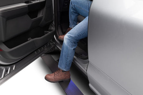Amp Research 76138-01a Running Board||amp-Powerstep-2021-Ford-F150-Silver-Studio-05.Jpg||85||amp7613801a||1673168