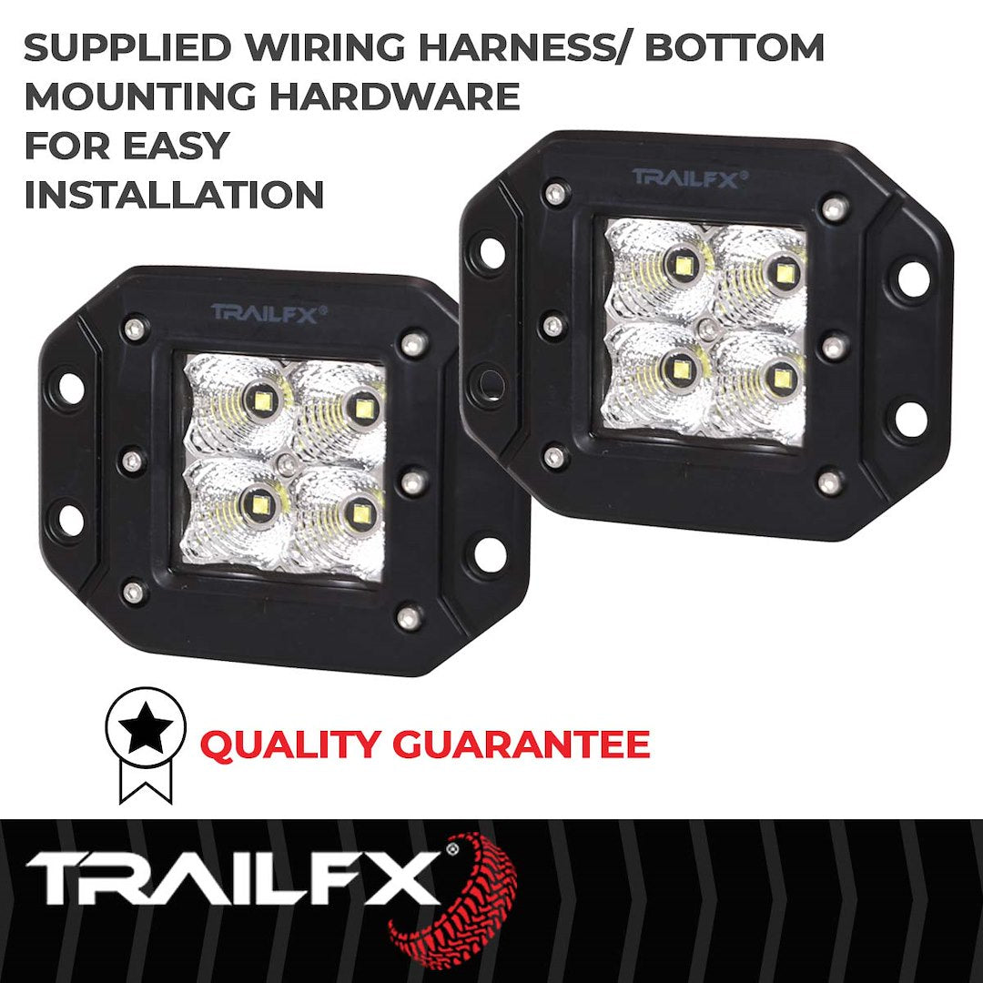 Product of TrailFX 2X2CFFMPR Driving/ Fog Light 