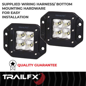 Product of TrailFX 2X2CFFMPR Driving/ Fog Light 
