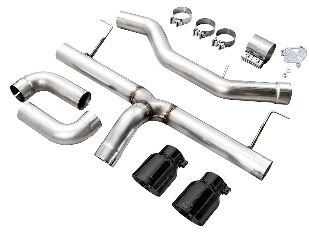 Product of AWE Tuning 3020-33429 Track Edition Axle-Back System Exhaust System Kit 