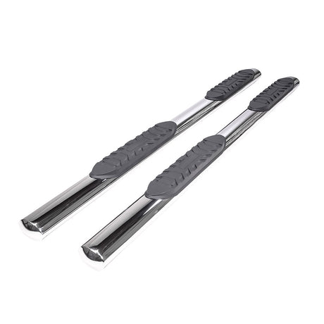 Product of TrailFX 2940413051 TFX 4" Oval Tube Side Steps Nerf Bar With Surface Steps 