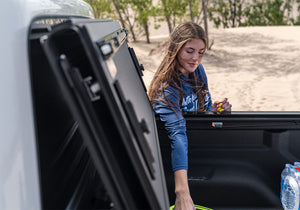 Product of BAK Industries BAKFlip MX4 Hard Folding 448701 Tonneau Cover 