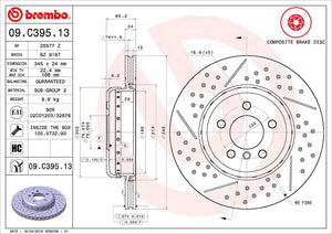 Brembo 09c39513c02 Brake Rotor||09.C395.13_2.Jpg||87||brm09c39513||955970