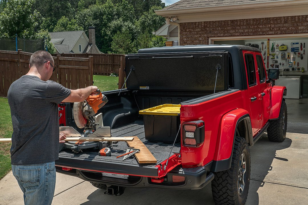Product of Rugged Ridge ARMIS Hard Folding 13550.24 Tonneau Cover 